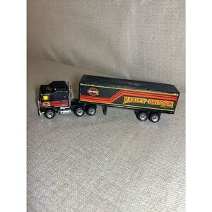 Vintage Matchbox 1981 Harley-Davidson Livery Articulated Trailer Kenworth Truck